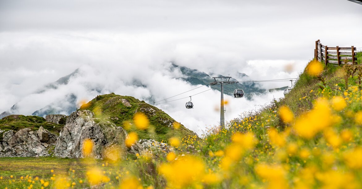 Die Valisera Bahn im Sommer in der Silvretta Montafon  | © Silvretta Montafon