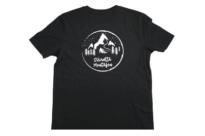 Herren ski tshirt schwarz Silvretta Montafon  | © Silvretta Montafon
