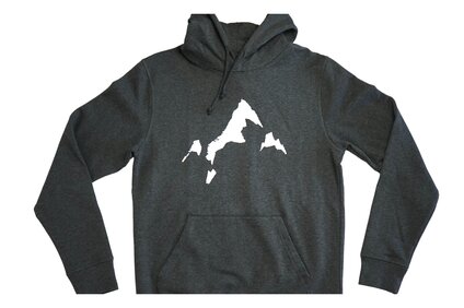 Pullover grau Motiv Berg Unisex Silvretta Montafon  | © Silvretta Montafon
